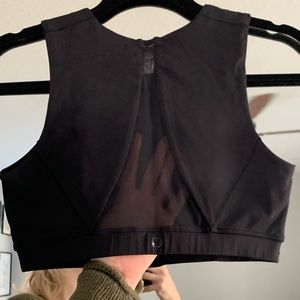 Lululemon black sports bra